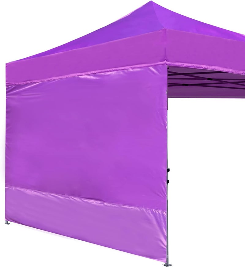 أيه بي سي كانوبي ABCCANOPY سور شمسي للمظلة الفورية 10x10 قدم، حزمة واحدة من الجوانب فقط، بدون إطار وقمة، بنفسجي - Image 1
