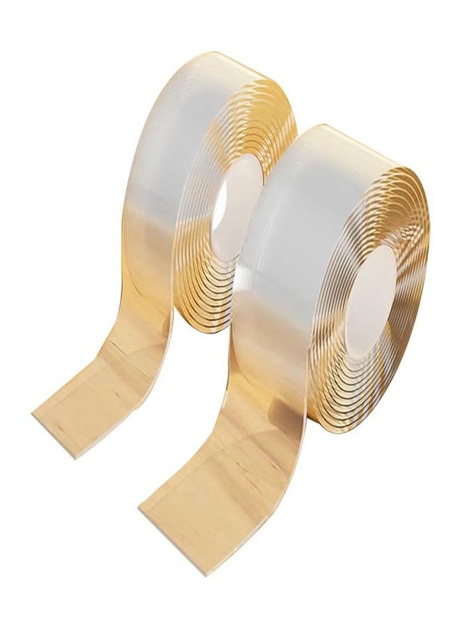 VALUEVIBES Transparent Corner Protectors for Kids - Baby Safety Edge & Corner Guards Set for Furniture, Including 3cm Width Edge Protection Strips in 5m & 10m Lengths (Gold(Double Sided -2x30MMx5M)) - Image 5