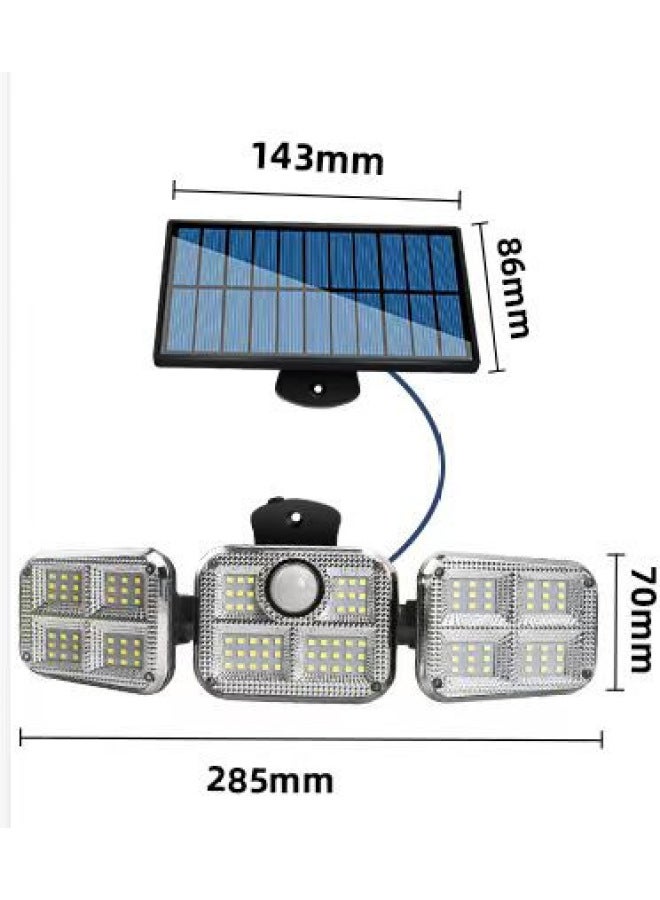 Solar Rechargeable Led Outdoor Lighting Household Flood Light Camping Light Steam Maintenance Work Light Emergency Light