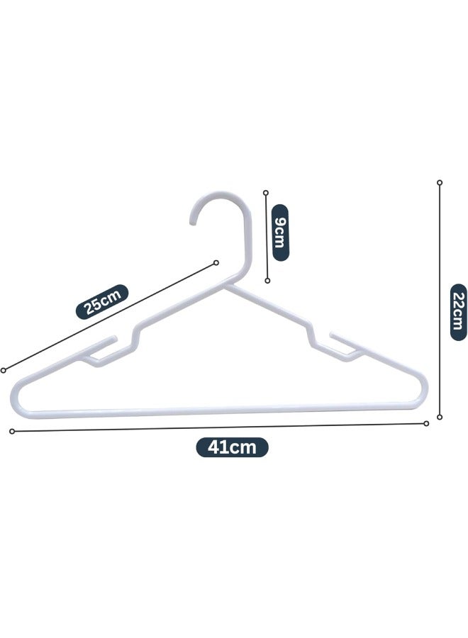 Feelings Feelings Plastic Hanger Lotus White 15Pcs Set 41Cm  - Image 2