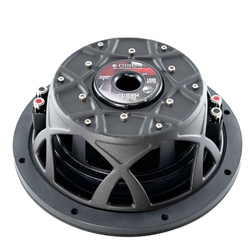 ORION XTR Series XTR10SWD4 Shallow Mount 10” Car Subwoofer, 1600W Max Power, 400W RMS, Dual 4 Ohm, UV Coated Cone, NBR Surround – Compact Slim Subwoofer for Clean Bass in Tight Car Audio Installs - Image 4