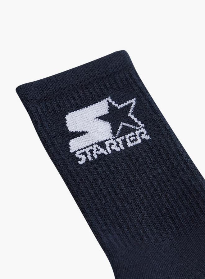 STARTER Set of 3 - Starter Ribbed Crew Length Socks with Antibacterial Protection - Image 3