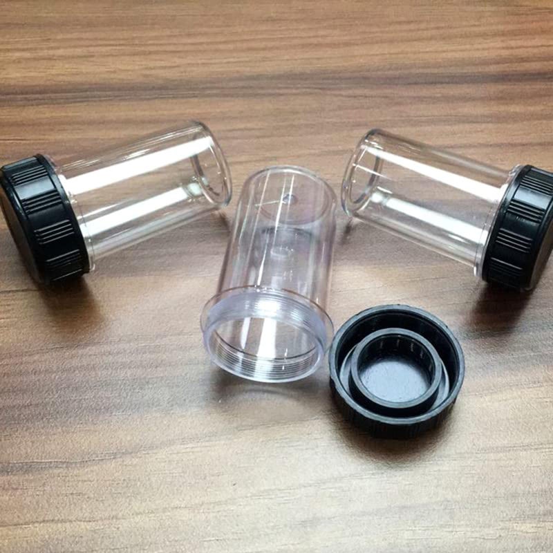 3pcs Portable Microscope Objective Lens Protective Storage Box Container Organizer - Image 5