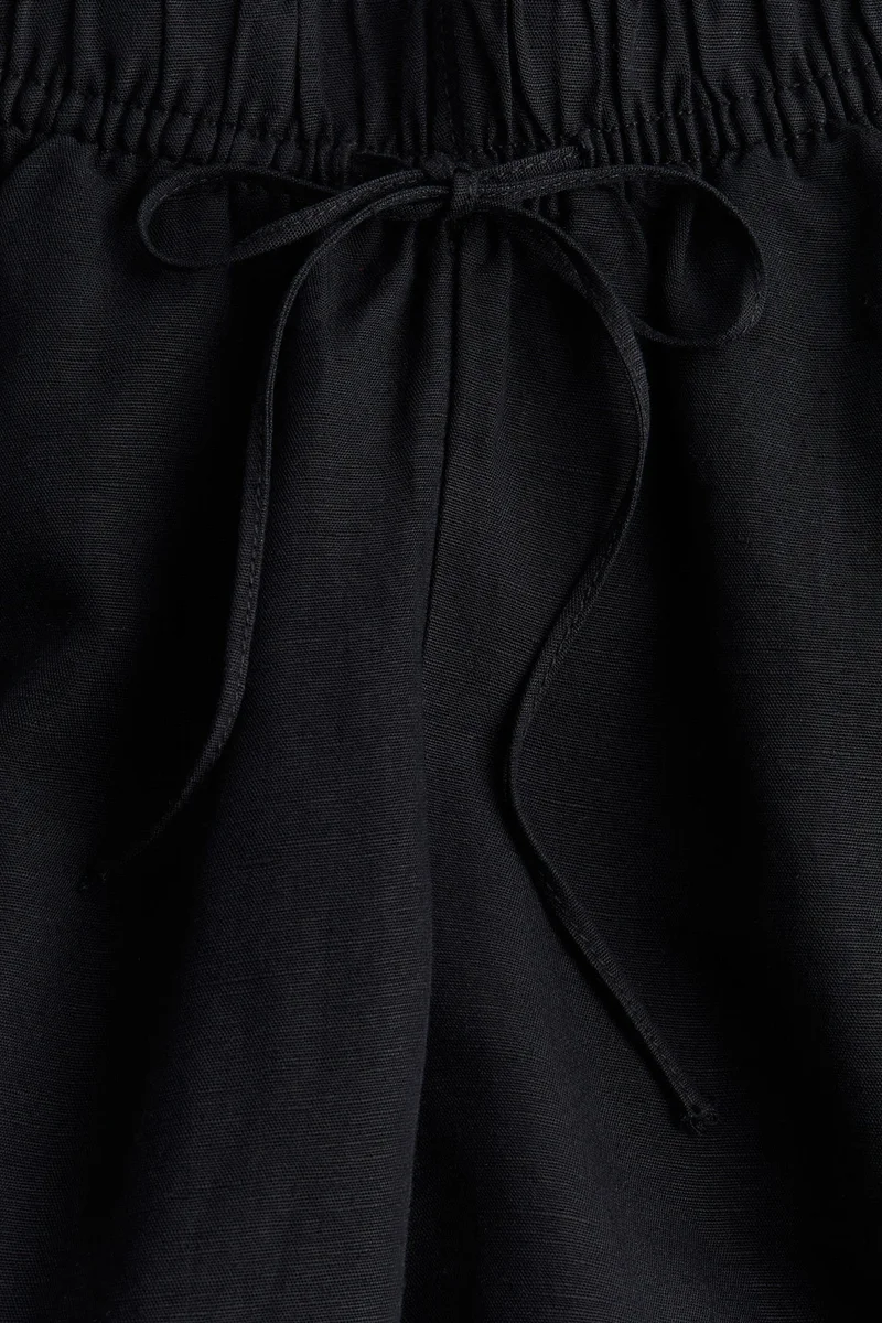 H&M MAMA Before &amp; After linen-blend trousers