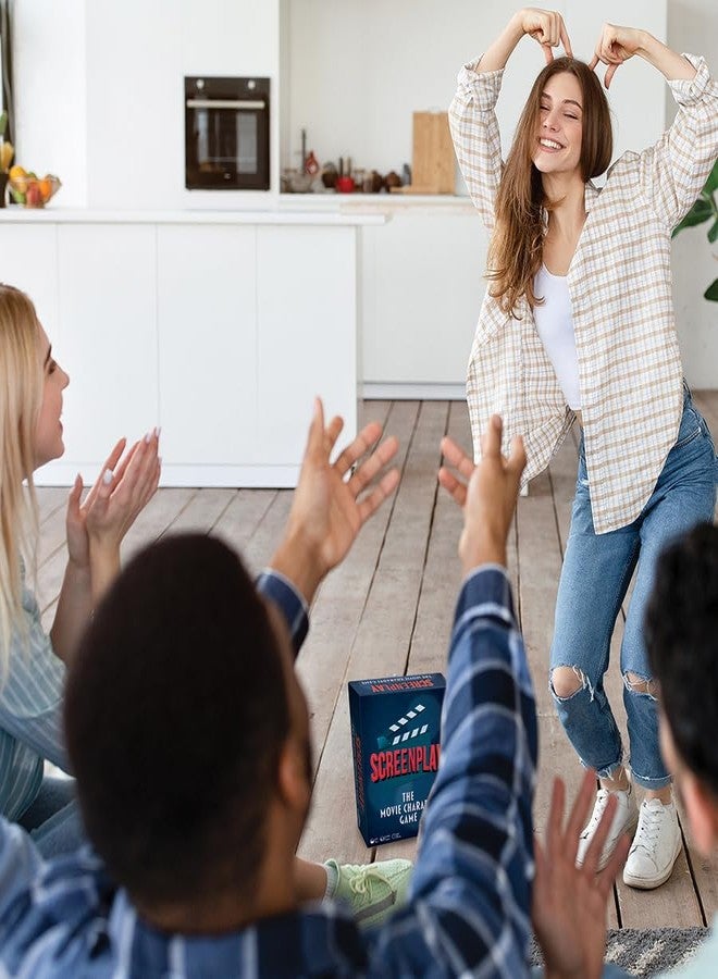 Outset Media Screenplay: The Movie Charades Game - The Ultimate Team Party Game That Makes Stars Out of Everyone! Contains Over 1000 charades - Image 3