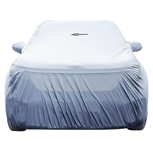 NEODRIFT 'SilverTech' Car Cover for Mahindra Scorpio-N (100% Water-Resistant, All Weather Protection, Tailored Fit, Precision-Fit & Breathable Fabric) (Colour: Silver) - Image 1