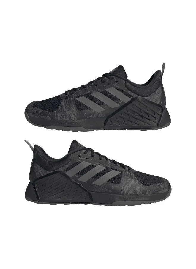 اديداس Adidas Dropset 2 Trainer Black Training Shoes For Unisex 6.5
