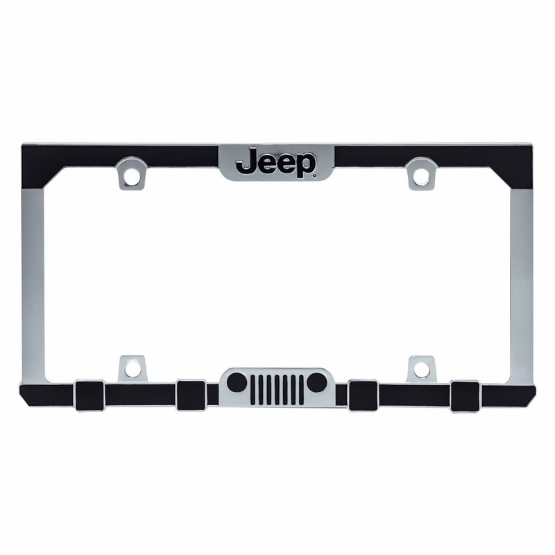 Chroma Jeep License Plate Frame