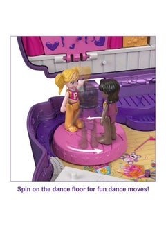 Polly Pocket Doll And Accessories, Compact With Micro Polly And Friend Dolls, 5 Reveals, Dancethemed Sparkle Stage Bow  - Image 3