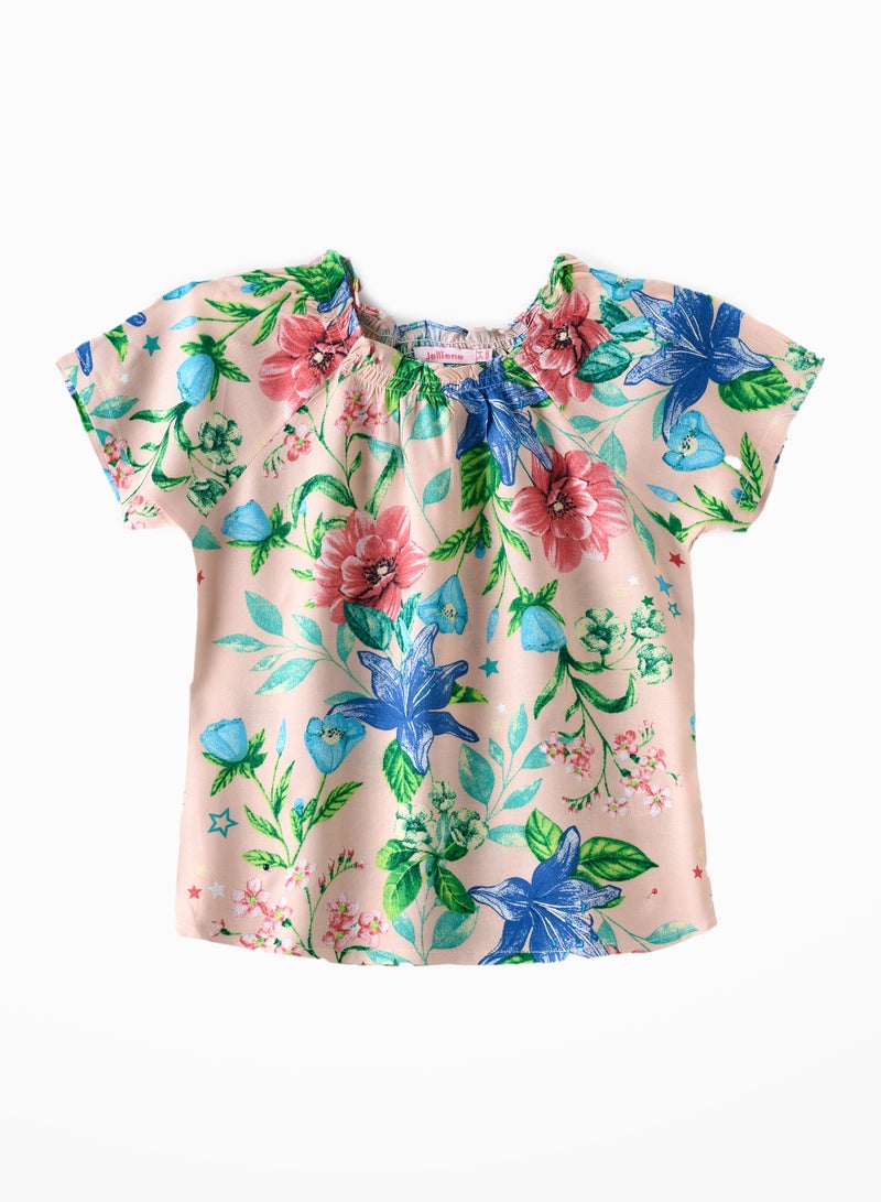 جيلين بلوزة صيفية مريحة وأنيقة للبنات - Image 1