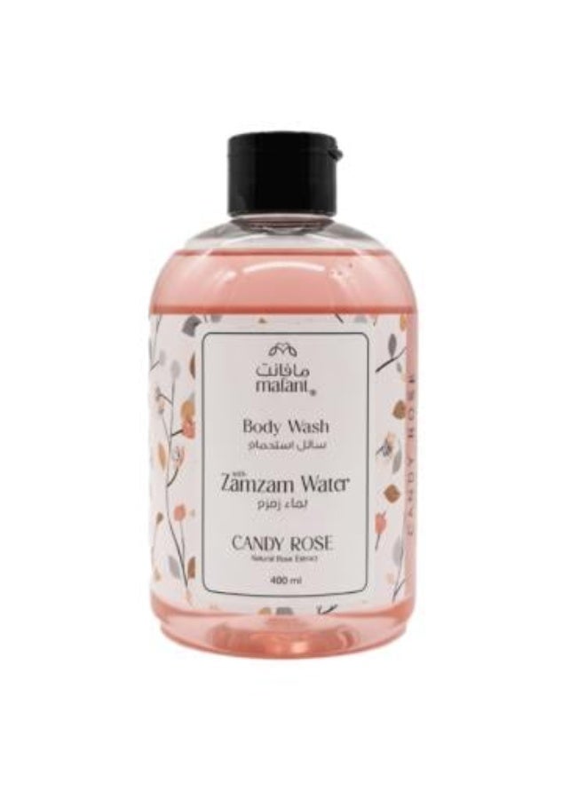 Candy Rose Body Wash with Zamzam Water, 400 ml