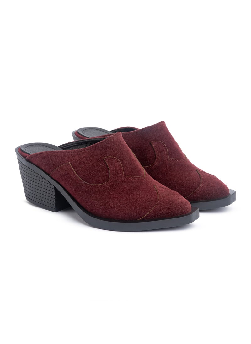 TGS - Cowboy Heel Mules - Image 1