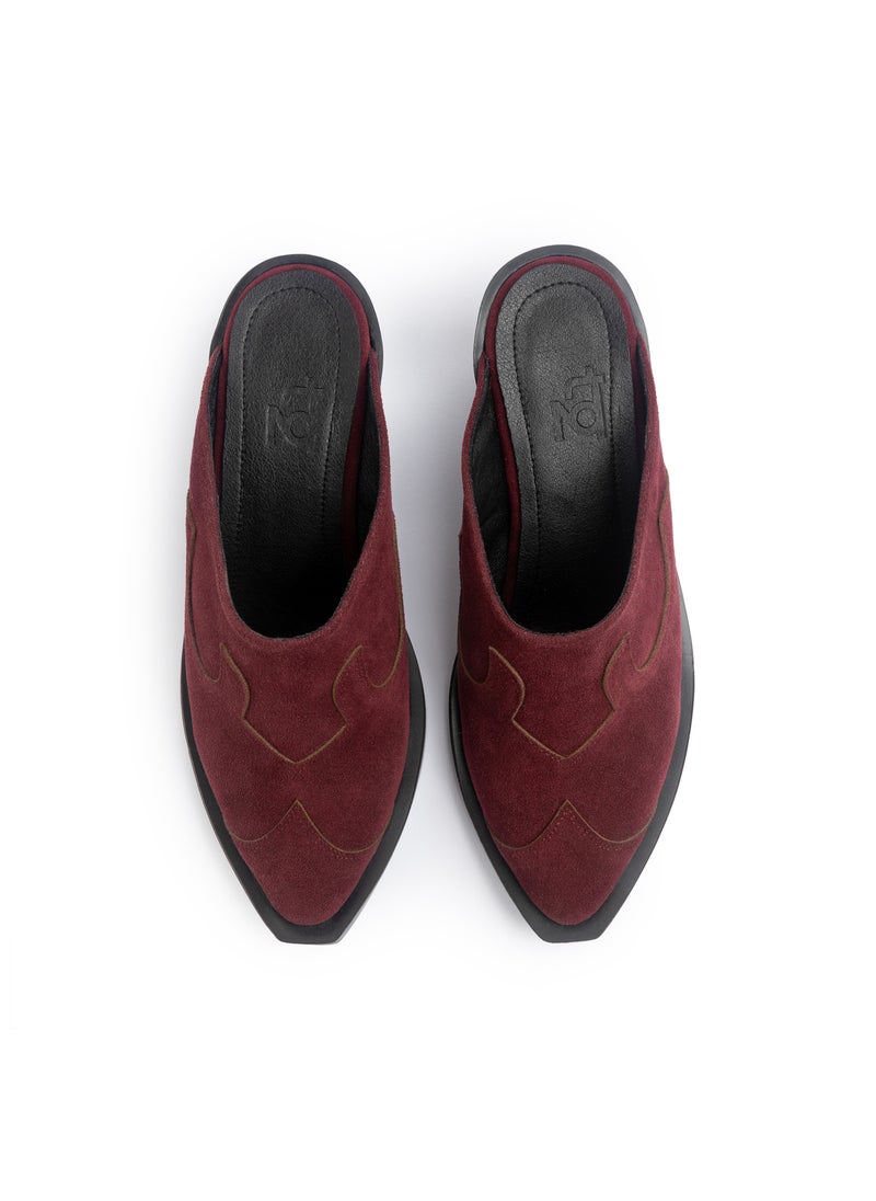 TGS - Cowboy Heel Mules - Image 1