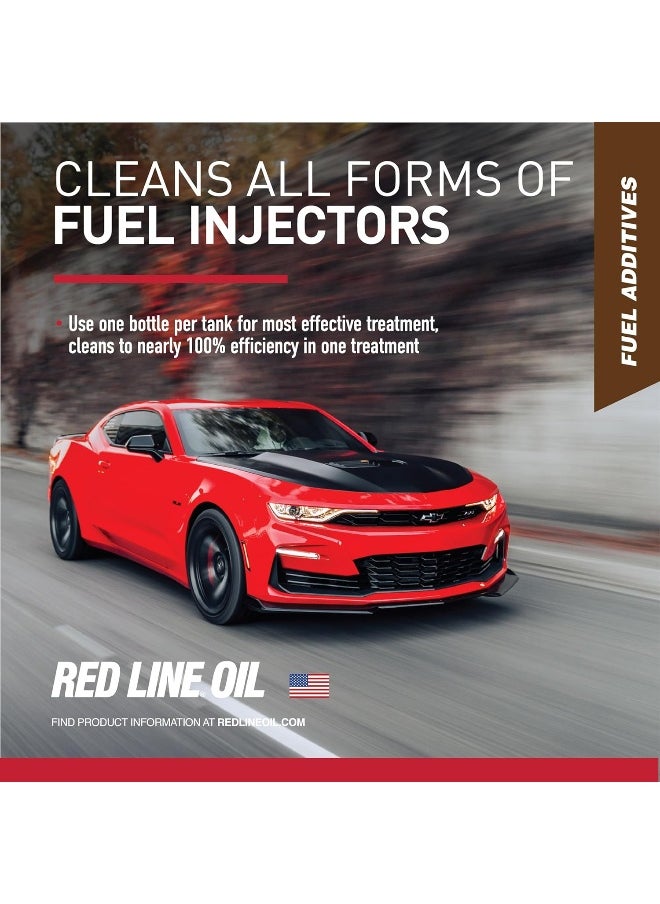 Red Line منظف نظام الوقود الكامل 60103 SI-1 من ريد لاين - 15 أونصة (عبوة من قطعتين)  - Image 3