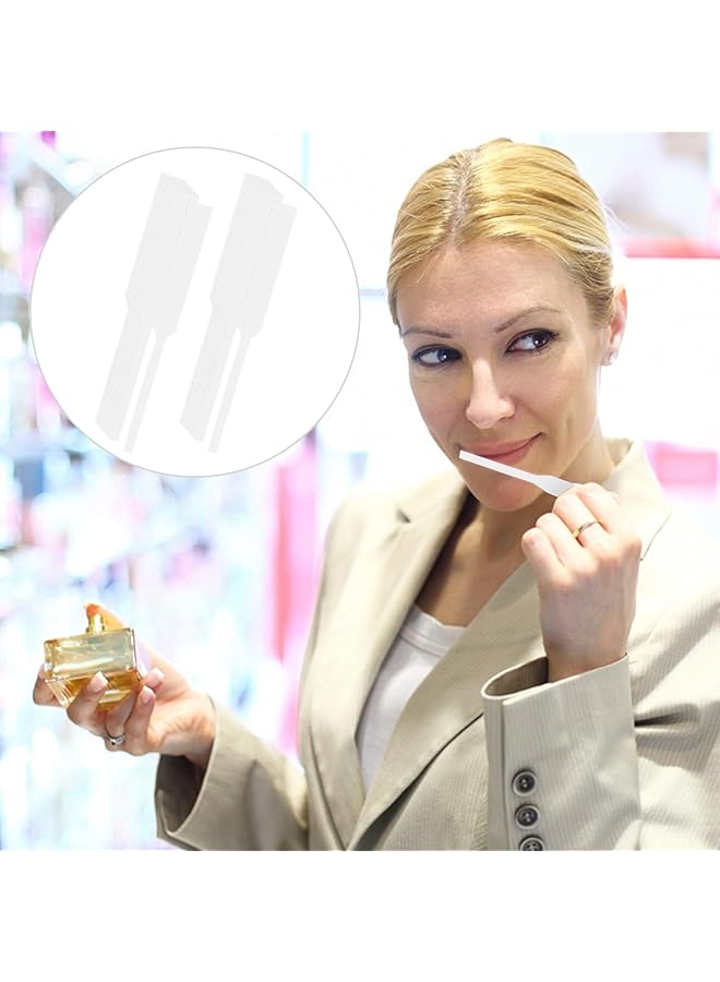 erorex Disposable Perfume Tester Strips 200Pcs Portable Blank Fragrance Tester Strips Aromatherapy Fragrance Strips For Women Men Test Essential Oil Scent - Image 3