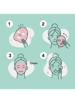 Celavi Cosmetics Celavi Collagen Face Mask (10Sheets) Korean Skincare  - Image 5