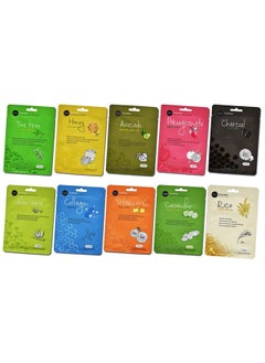 Celavi Cosmetics Celavi Collagen Face Mask (10Sheets) Korean Skincare  - Image 1