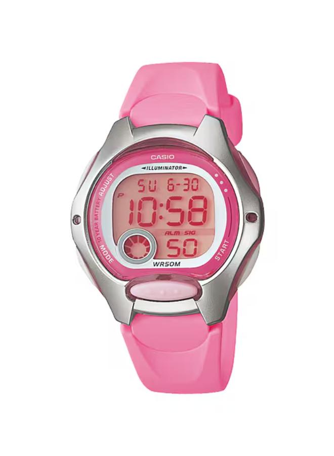 كاسيو ساعة نسائية رقمية من الراتنج -- -  مم