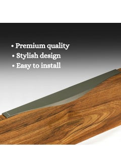FIT N FORGET FIT N FORGET Round 8 inch Antique Aluminum Profile Handle for KitchenWardrobe Kitchen HandleCabinet HandlePack of 8  - Image 3