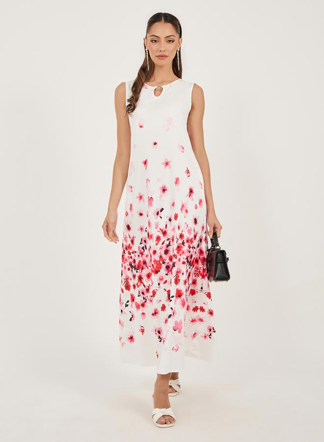 Styli Floral Print Dress  - Image 1