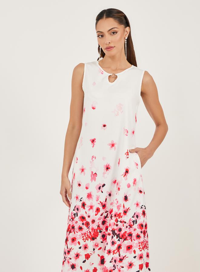 Styli Floral Print Dress  - Image 3