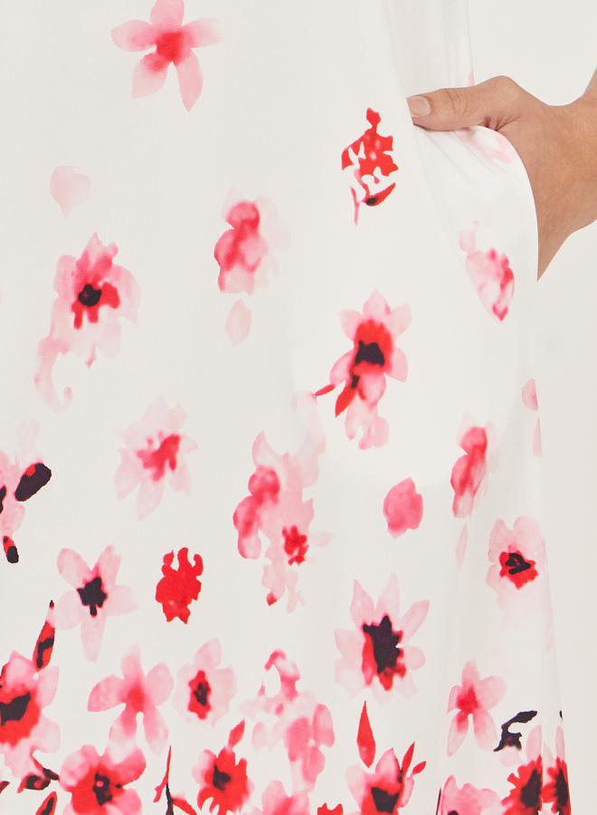 Styli Floral Print Dress  - Image 4