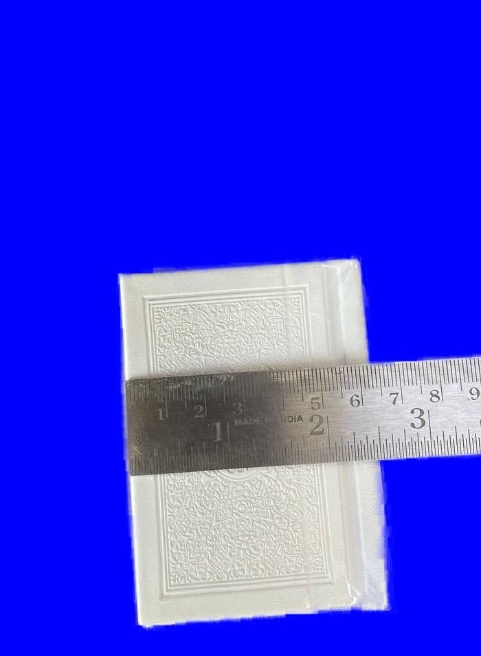 The Holy Quran with colored edges and a colored cover SMALL SIZE8*6 CM-rose - Image 3