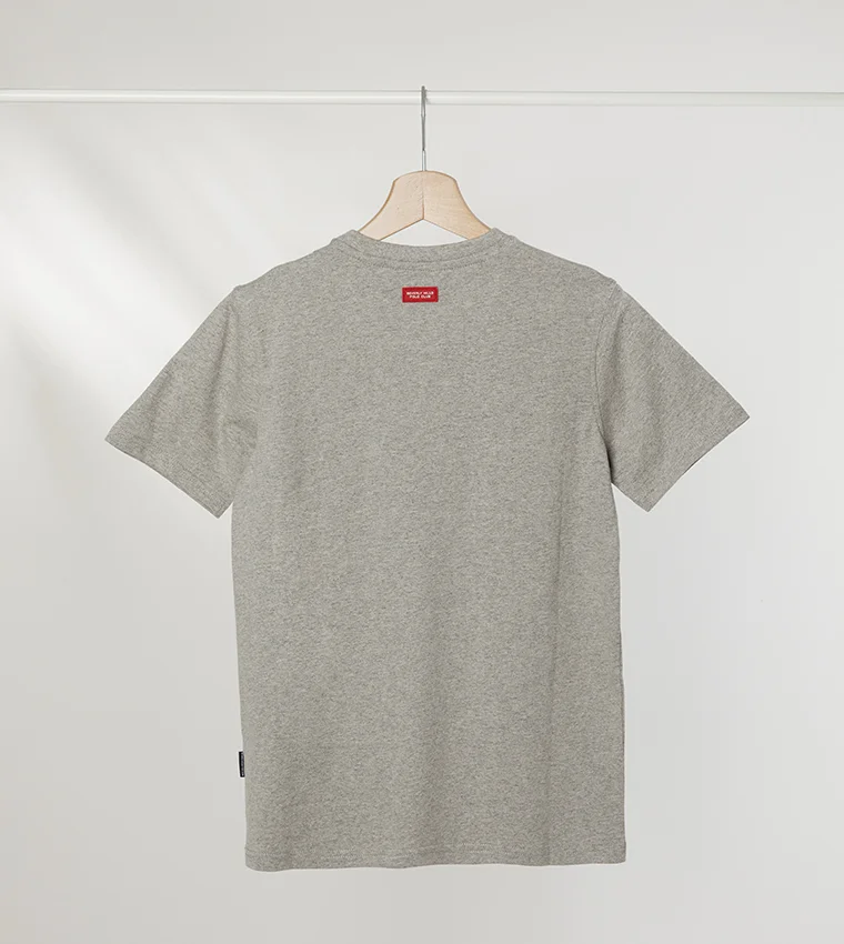 بيفرلي هيلز بولو كلوب تيشيرت بياقة مستديرة وطبعة جرافيك