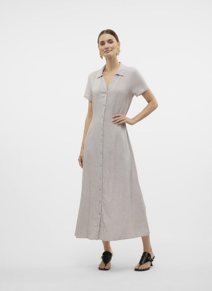 VERO MODA - Button Detailed Dress - Image 1