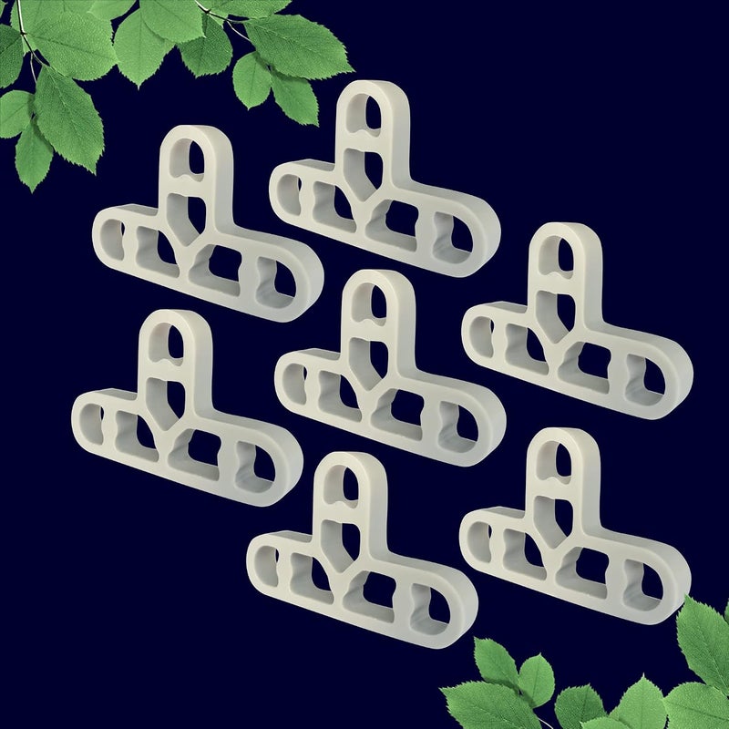 JINYO Grey Color 10mm 3/8 inch Thin Brick Veneer Spacer Concrete Americana Classic Red Brick Spacer Old Mill Wall Spacer Brick Panels Spacer Clips Bricklaying Tools Clips Thick Tile Spacer - Image 5