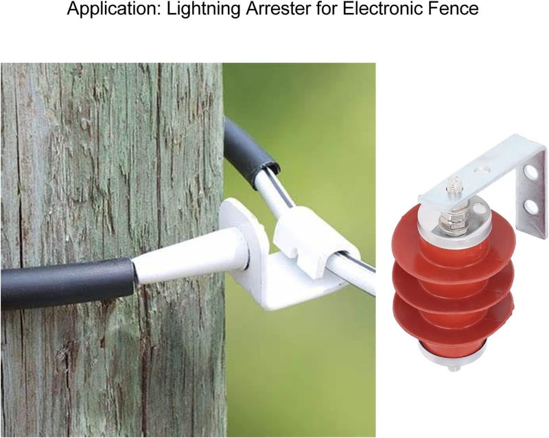 Kikumi Electric Fence Arrester High Voltage Pulse Electronic Anti-Theft Fence Arrester Electric Fence Arrester - Image 2