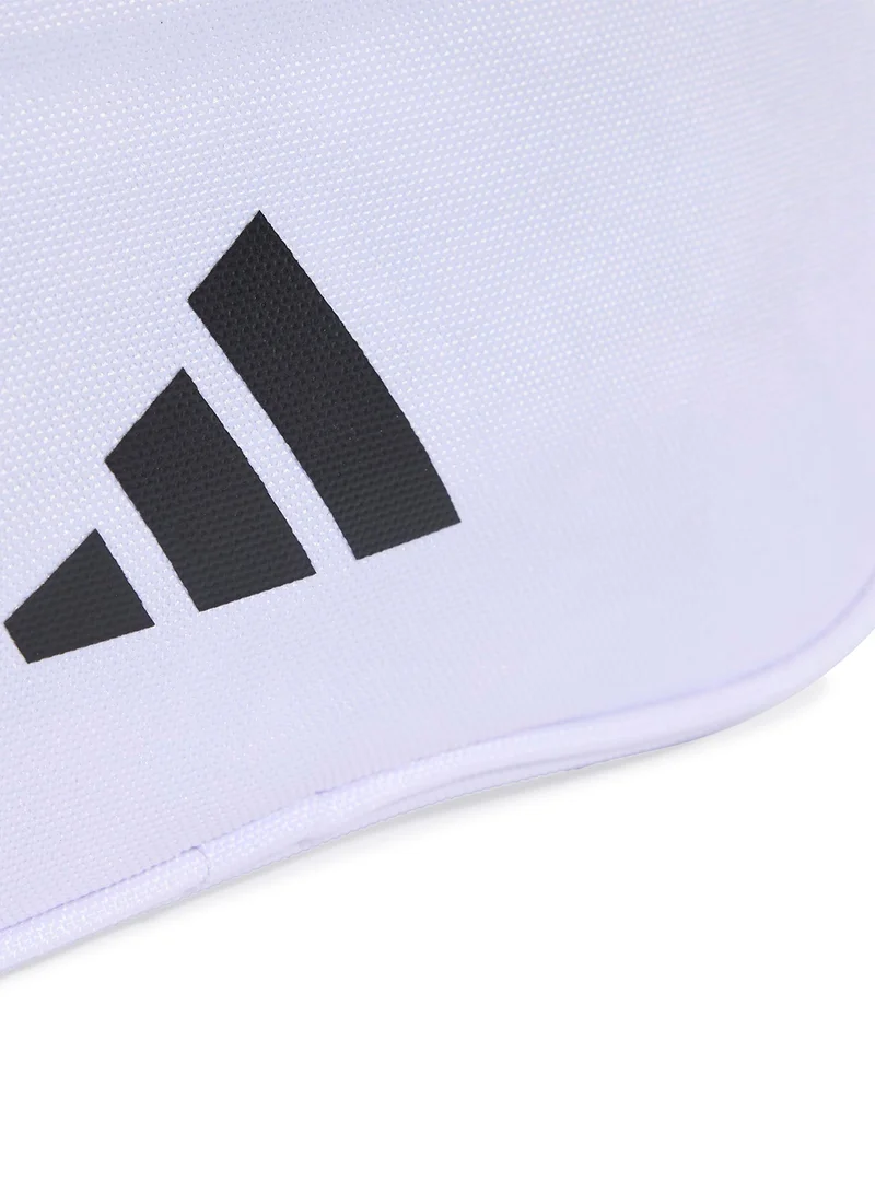 Adidas White Pencil Case Zip Closure
