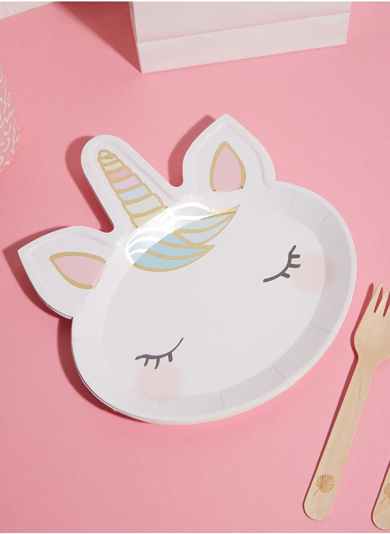 We Heart Unicorns Plate (8Pk, 1 Design) - pzsku/ZF61C886BD551F65F8B4FZ/45/_/1694567509/84906df7-4ffd-4b58-b66b-971af227abcd