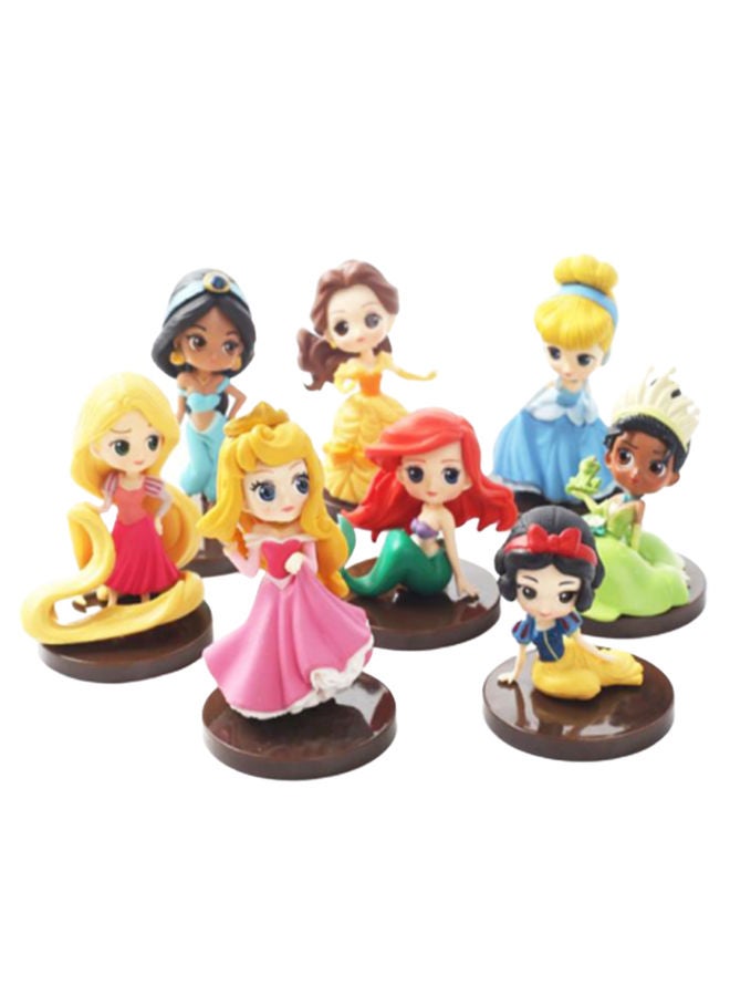 NIBEMINENT 8-Piece Exclusive Princesses Collections Toys Set - Image 1
