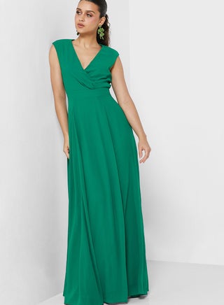 Emerald V-Neck Dress - pzsku/ZF61C951320933C58D5E0Z/45/1746429579/cd0aea78-f4f0-484c-bd96-2788b2f10905