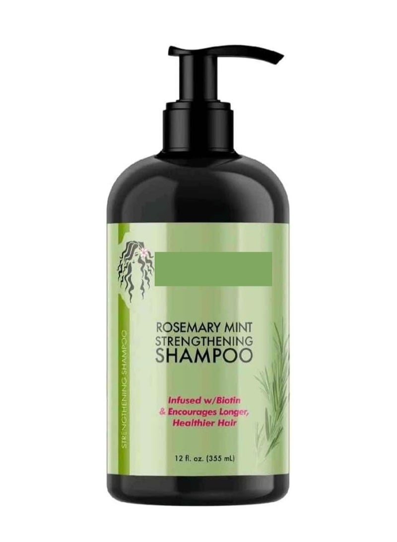 DubaiGallery Rosemary Mint Blend Strengthening Shampoo Leave In Conditioner And Hair Masque Set - Image 3
