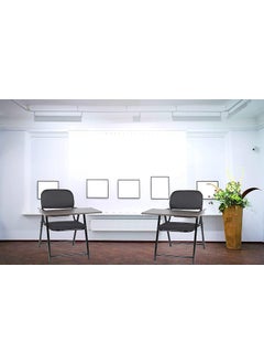 Hometrix Hometrix Perfect HomesFabricStudy Chair withWriting pad Use for Study Reading Seating Tutorial College School Classroom HomeOffice Educational Centre Multicolour  - Image 2