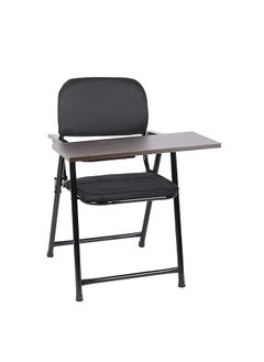 Hometrix Hometrix Perfect HomesFabricStudy Chair withWriting pad Use for Study Reading Seating Tutorial College School Classroom HomeOffice Educational Centre Multicolour  - Image 1