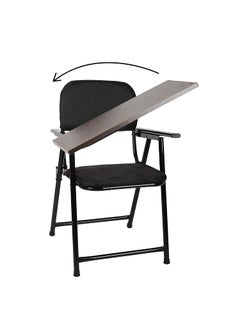 Hometrix Hometrix Perfect HomesFabricStudy Chair withWriting pad Use for Study Reading Seating Tutorial College School Classroom HomeOffice Educational Centre Multicolour  - Image 5