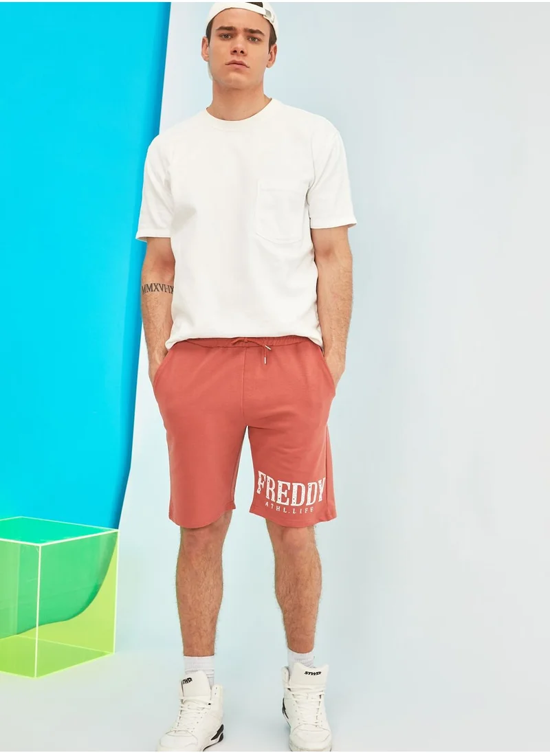 trendyol Regular Fit Printed Shorts