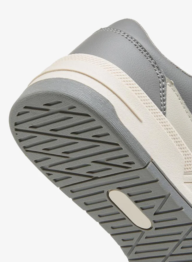 Dash GREY Girls Hook & Loop Ankle School Sneakers for Women | Best Price UAE