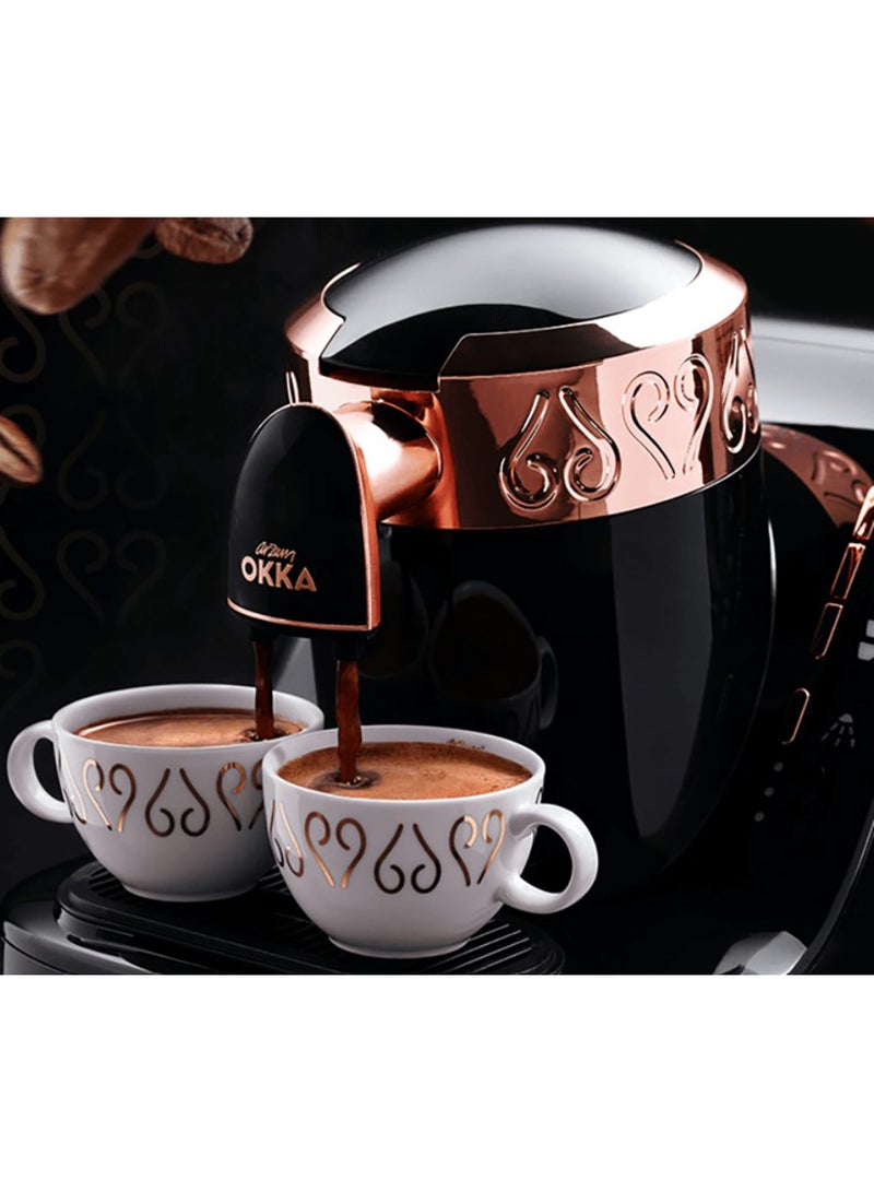 أرزوم ماكينة صنع القهوة التركية 800.0 ml OK002C أسود - Image 3