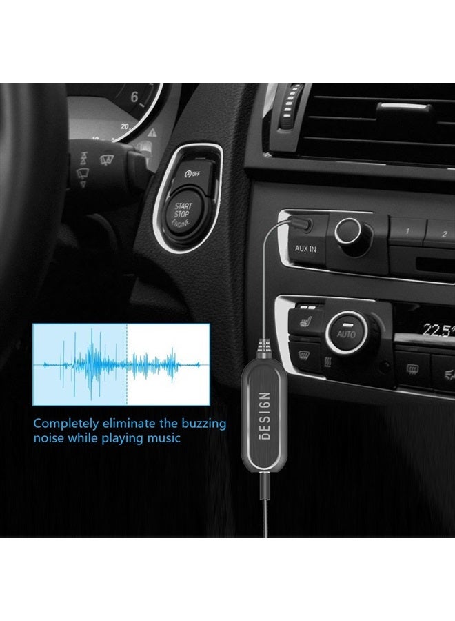 BESIGN Ground Loop Noise Isolator, Buzzing Noise Filter, Buzzing Noise Elimination for Car Audio and Home Stereo System with 3.5mm Audio Cable  - Image 5