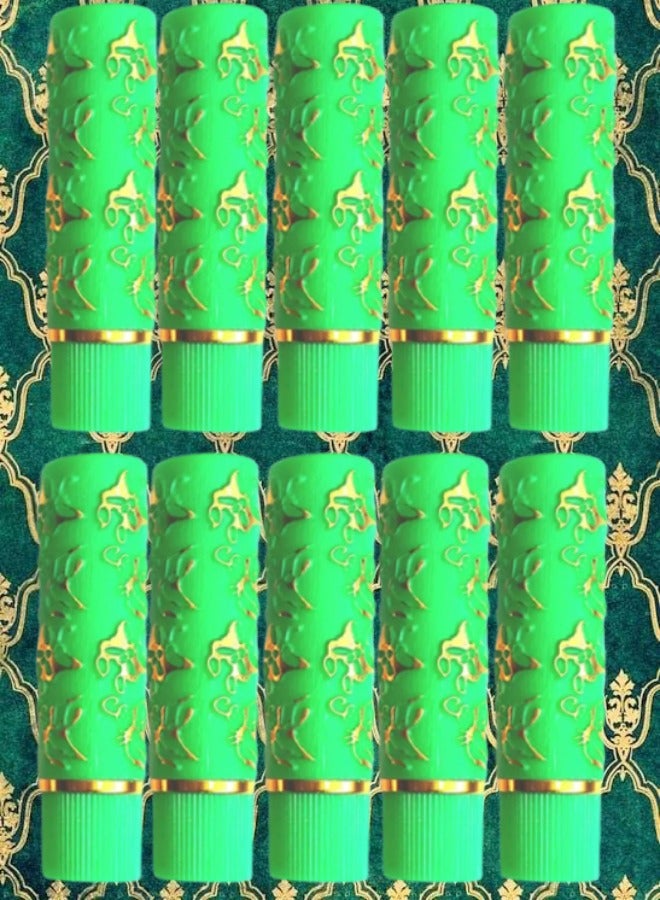 BonJour 10 Pieces Green Bonjour Lipstick - Image 1