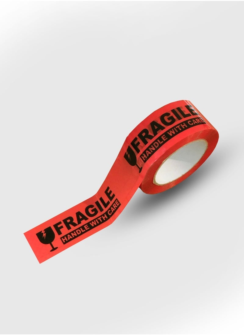 Generic Fragile Tape 2Pack 200m Heavy Duty provides both sealing and fragile sticker  - Image 4