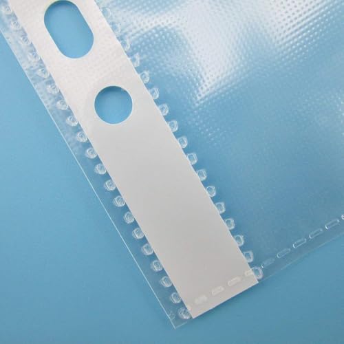 ANG 100-Piece a4 Sheet Protectors Files with 11 Punched Ring Holes, Sheet Protector a4 Size Transparent File Sleeves (100 Sheets - 60 Micron) - Image 5