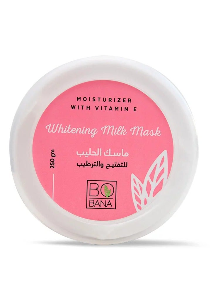 BOBANA Moisturizer With Vitamine E Whitening Milk Mask 250 g - Image 2