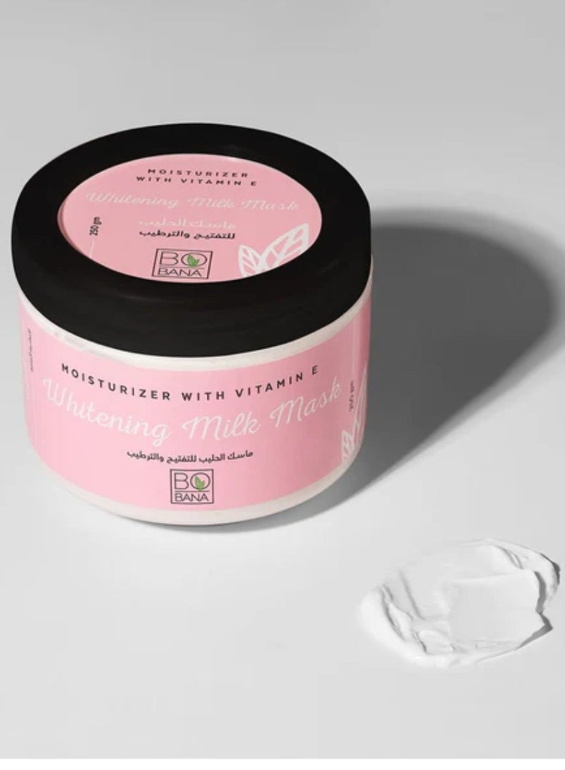 BOBANA Moisturizer With Vitamine E Whitening Milk Mask 250 g - Image 3