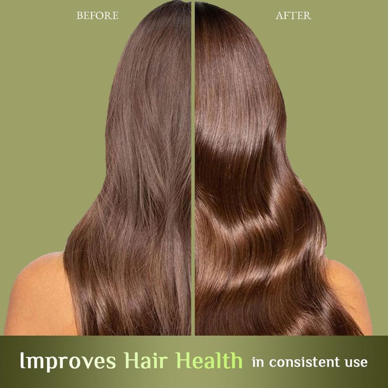 Richfeel Brahmi Intensive Repair Hair Pack  Controls Hair Fall  Treats Damage Split Ends and Breakage  Deep Conditioning  Trichologist Formulated  100 g  Pack of 2 - Image 4