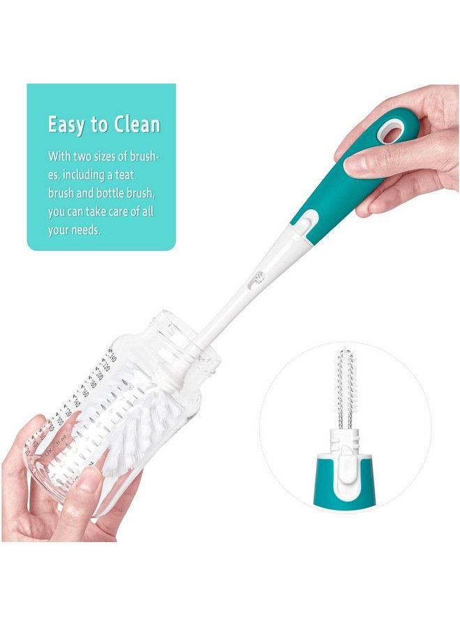 Termichy Travel Baby Bottle Drying Rack With Bottle Brush Compact Size With Large Capacity For Working Mom Visit Families Friends Or Camping With Baby - Image 4